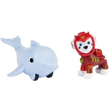 Paw Patrol Aqua Pups Marshall  Dolphin Action Figures Playset
