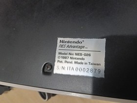 NES Advantage Controller Genuine Gamepad Joystick 1987 Nintendo Rare