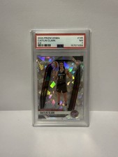 Panini 2024 Prizm WNBA Caitlin Clark #145 Ice Prizm Rookie Indiana Fever PSA 7
