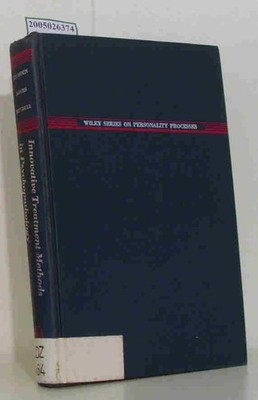 Innovative Treatment Methods in Psychopathology Calhoun, Karen S., Henry E. Adam
