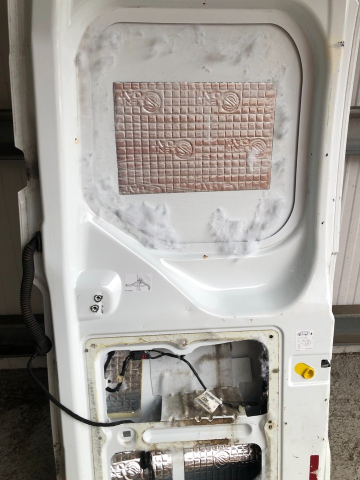 Swb Unit Ford Transit Custom Rear Door OS Right Driver Side White High Roof SWB ...