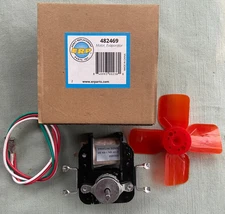 Evaporator Fan Motor Kit Whirlpool Kenmore 482469 ERP Exact Replacement Part NEW