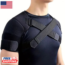 Shoulder Brace Support Torn Rotator Cuff AC Joint Compression Sleeve Pain Relief