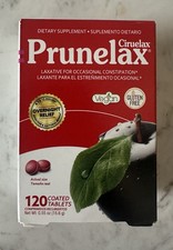 Prunelax Ciruelax Laxative 120 Coated Tablets Exp 08/28. Free Shipping