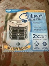 JML Chillmax Freeze Breeze Portable Air Cooler White