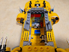 Retired Lego 7774 Aqua Raiders Crab Crusher 1 Figure Partial Set NO Manual Box