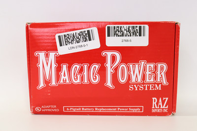 Raz Imports Magic Power - 6-Pigtail Power System Turn Batteries to Power 3416168