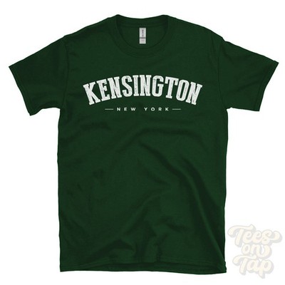 KENSINGTON NEW YORK T-SHIRT Nassau USA Retro Uni Style Heimatstadt Geschenkidee