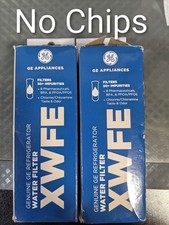 2 Pks Genuine GE XWF Refrigerator Replacement Water Filter White FL1
