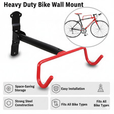 HANGER BIKE BICYCLE WALL MOUNTED RACK STORAGE HOLDER HOOK FOLDING SPACE SAVER