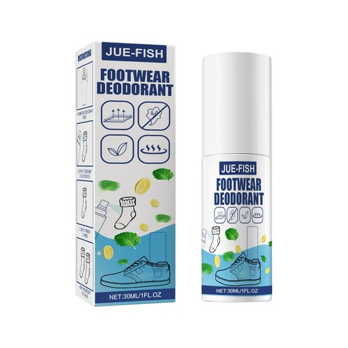 Jue-Fish Shoe and Sock Deodorant Spray Foot Odor cabinet freshener