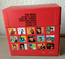 ELVIS PRESLEY # 1 SINGLES, 20 x SINGLE CD BOX, LTD NUMB US 2005 EX/EX