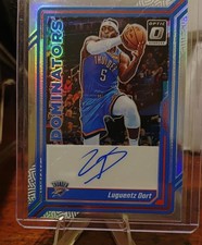 2023-24 Panini Donruss Optic - Dominators Signatures Lu Dort #DS-DRTR /99 (AU)