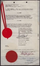 SAMMY DAVIS JR. - DOCUMENT DOUBLE SIGNED 07/06/1967 WITH CO-SIGNERS