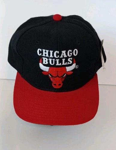 Vintage Starter NBA Chicago Bulls Wool Hat With Tag Snap Back Adjustable