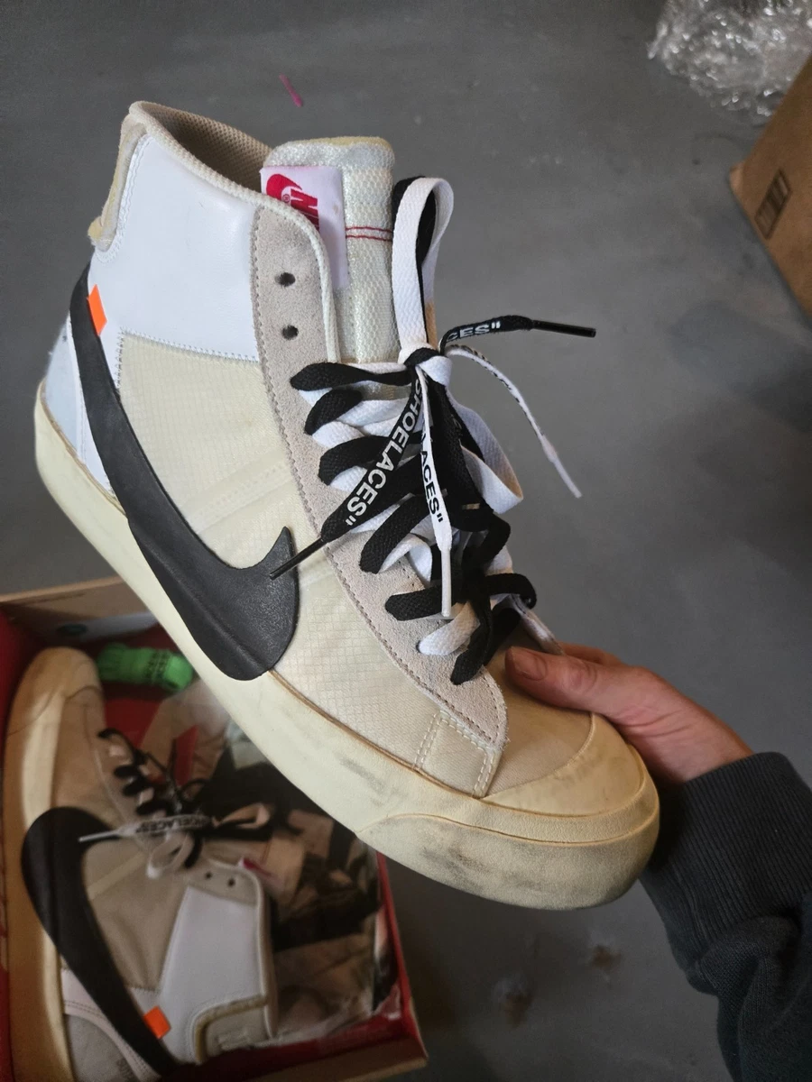 Preços baixos em Nike Off-White x Blazer Low Black | eBay