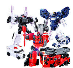 Tobot Rescue Mini SOS 5 Integration Set Transformer Robot Toy