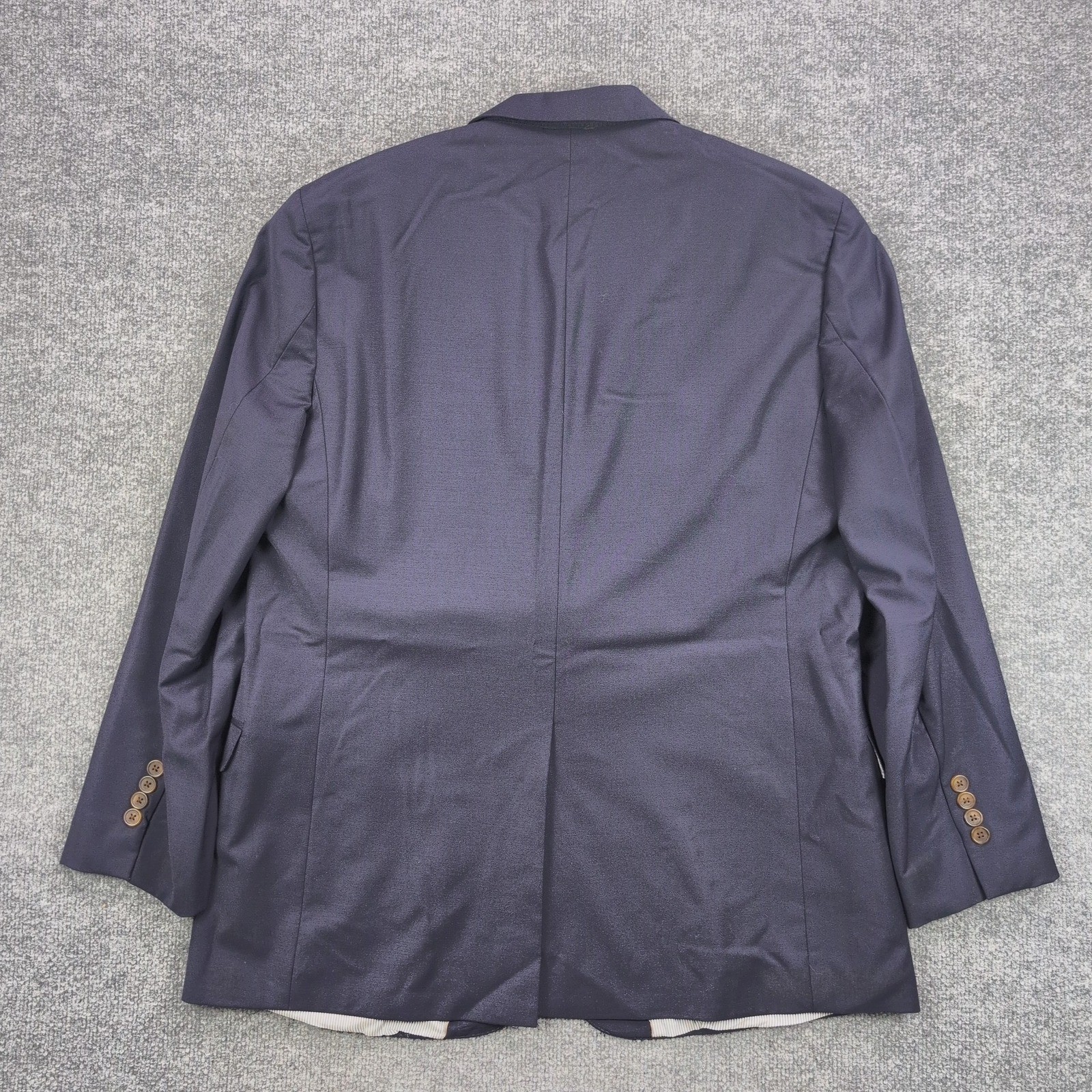 Brooks Brothers Explorer Fitzgerald Fit Blazer Men 45R Navy Blue Wool Sport Coat image 5