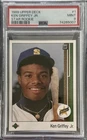 1989 Upper Deck Star Rookie #1 Ken Griffey Jr. Mariners RC HOF PSA 9 MINT
