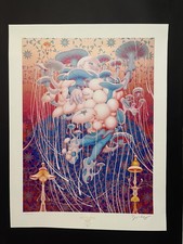 James Jean  Champignon print 2021. Very detailed , BTS army  Rare quick shipping