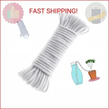 ORIMERC 50ft 1/4 inch Plants Self Watering Capillary Wick Rope Cord DIY Vacation