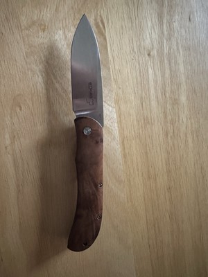 Boker Plus Exskelibur I Cocobolo Wood Handle Liner Lock 440-c 0917