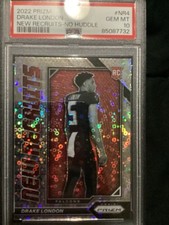 2022 Panini Prizm - New Recruits Drake London #NR-4 No Huddle Prizm (RC)