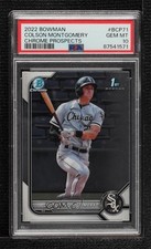 2022 Bowman Chrome Prospects Colson Montgomery #BCP-71 PSA 10 GEM MT 11ff