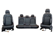 Golf R Seat Set Black Leather Power Heated 2018-2019 Vw Golf R Golf R Seat Set Black Leather Power Heated 2018-2019 Vw Golf R