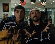 Jay and Silent Bob 8x10 Jason Mewes & Kevin Smith Signed Photo JSA Cert Auto