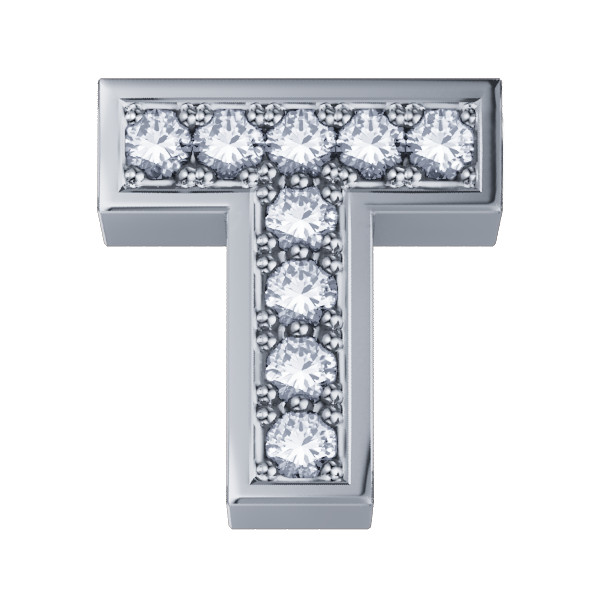 Charm Elements en or blanc et diamant DCHF3319T.001 de luxe