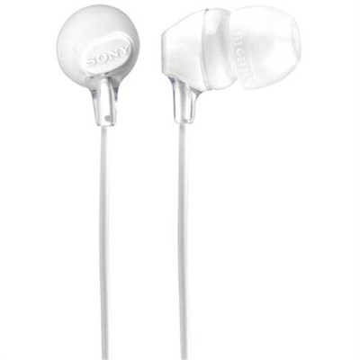 Sony MDR-EX15LPW Kraftvoller hochwertiger In-Ear-Kopfhörer Weiss