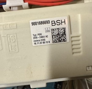 Elektronik melecs EWG BSH 9001686693  Für Bosch Siemens Spülmaschine