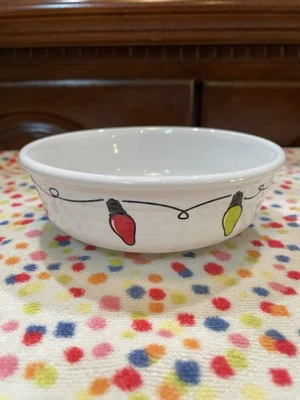 Fiesta String Of Lights Small Bowl NWT First Quality Pristine 14 1/4 Oz New