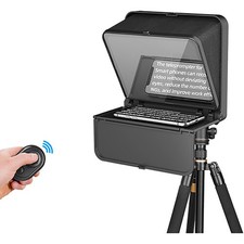 LENSGO TC7 II 7.9" Portable Foldable Teleprompter for Phones Cameras DSLR
