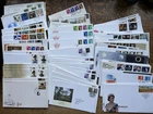 Collection Of 100 GB First-Day Covers, See Scans For Details, #2