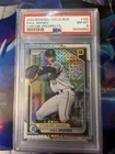 2024 Bowman Mega Box PAUL SKENES #125 PSA 8 NM-MT Chrome Prospects