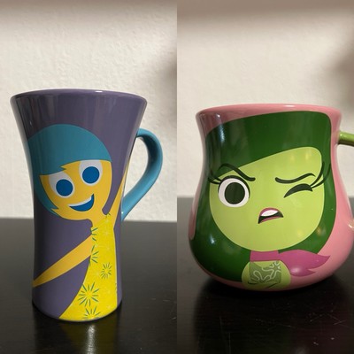Disney Pixar Alles Steht Kopf Freude Ekel Joy Disgust Tasse Inside Out