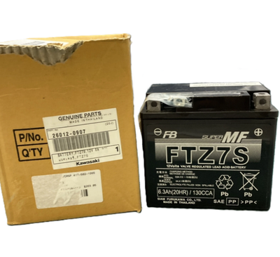 21 専用ページ 2021-2026 KAWASAKI KLX300 OEM BATTERY, FTZ7S,12V 6AH 26012-0907 | eBay