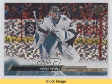 2022-23 Upper Deck Series 2 Speckled Rainbow Foil James Reimer #394 READ q2c