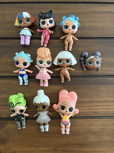 LOL Surprise! Doll lot of 9 Plus Extra Head