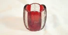 EAPG Ruby Stained SERRATED RIBS & PANEL aka  UNION - McKee & Bros. ca. 1900