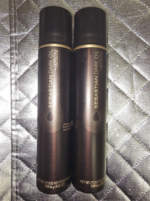 Sebastian Professional Dark Oil Silkening Mist 4.5 oz Lot Of 2