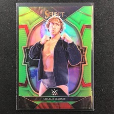 2023 Select WWE CHARLIE DEMPSEY Concourse Neon Green 64/75 #43