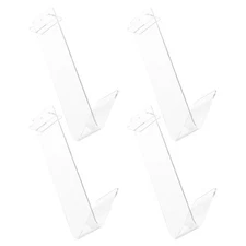 4 Pcs Commercial Shoes Display Stand Rack Acrylic for Shop Windows