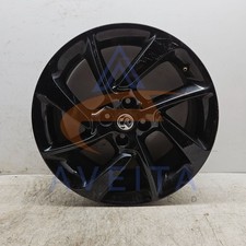 Vauxhall Adam 2018 17" Black Alloy Wheel Single 13378590