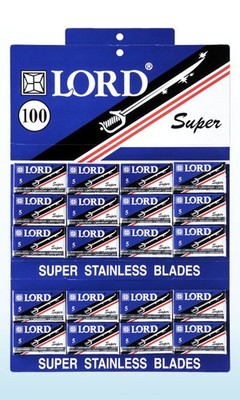 Double Edge Razor Blades Super Stainless Steel - 100 Count