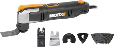 Worx WX686.1 250W Sonicrafter oszillierendes Multitool mit 19-teiligem Zubehörset