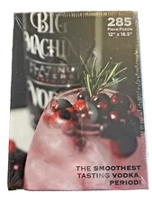Jigsaw Puzzle Big Machine Vodka 285 Piece 12 In x 16.5 In Brand New in Plastic