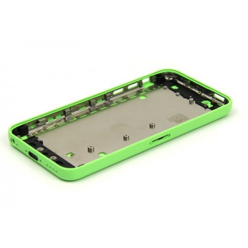 Apple iPhone 5C Back Cover Mid Frame Housing Battery Door Green 100% Original - Picture 4 of 6